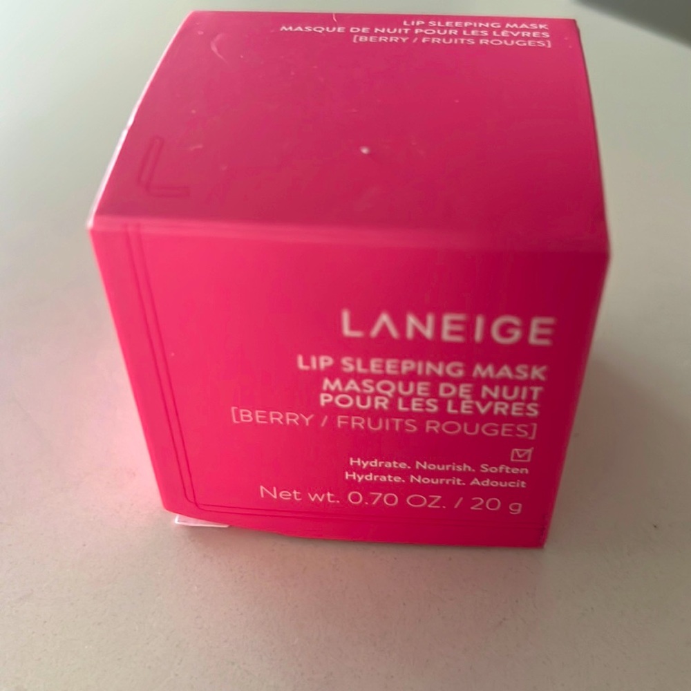 Laneige lip sleep mask in Berry/fruits rouges